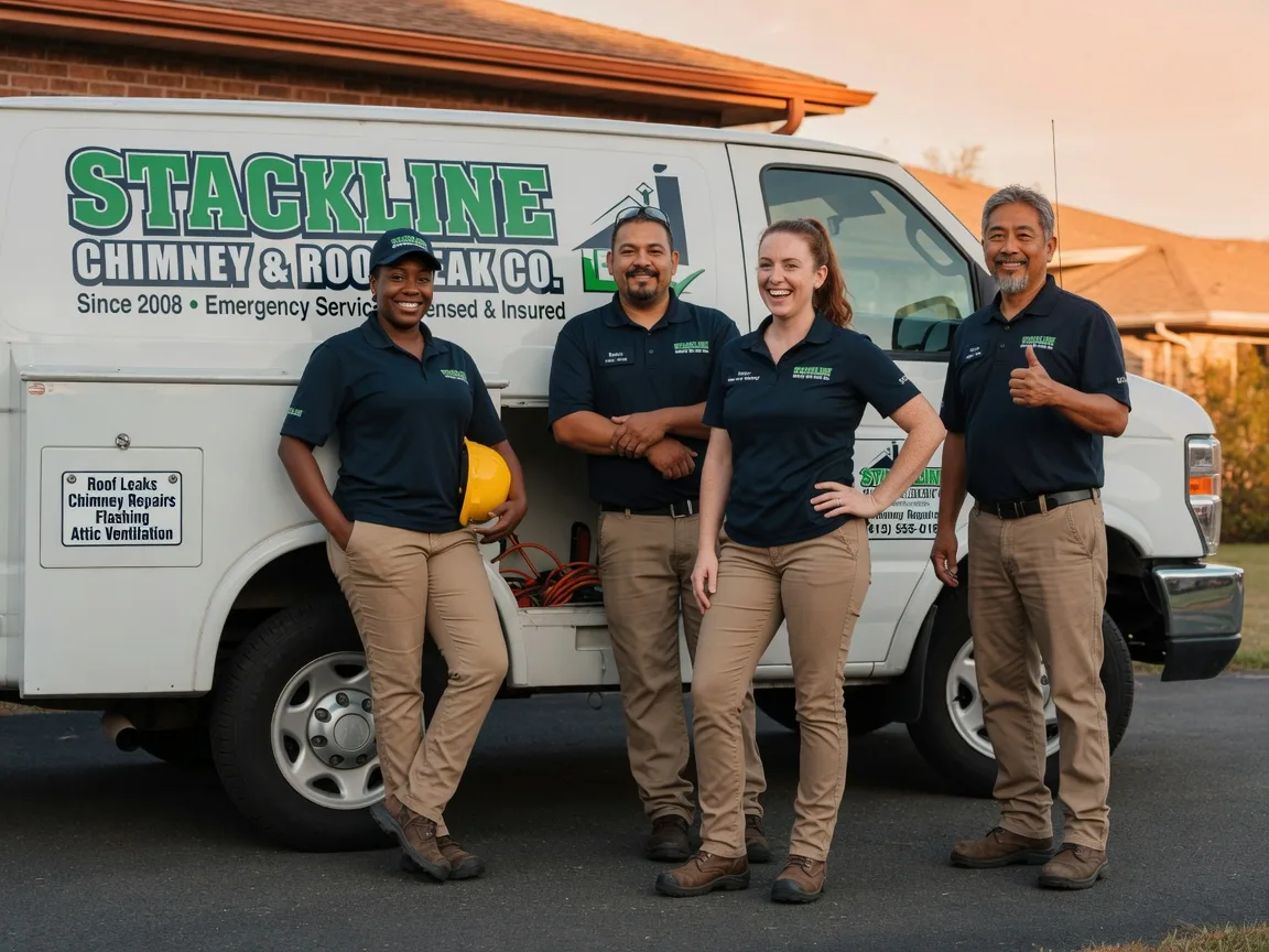 Chimney flashing repair company in Matteson, IL